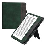 Laptop, Telefoane si Tablete - Ebook reader si accesorii - Accesorii eBook Reader - Husa Kwmobile pentru Tolino Epos 3, Verde inchis/Gri, Textil, KWM000017KY002C - Infinity.ro