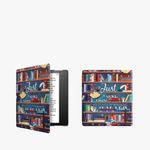 Laptop, Telefoane si Tablete - Ebook reader si accesorii - Accesorii eBook Reader - Husa pentru Amazon Kindle Oasis 10, Kwmobile, Multicolor, Piele ecologica, 49417.07 - Infinity.ro