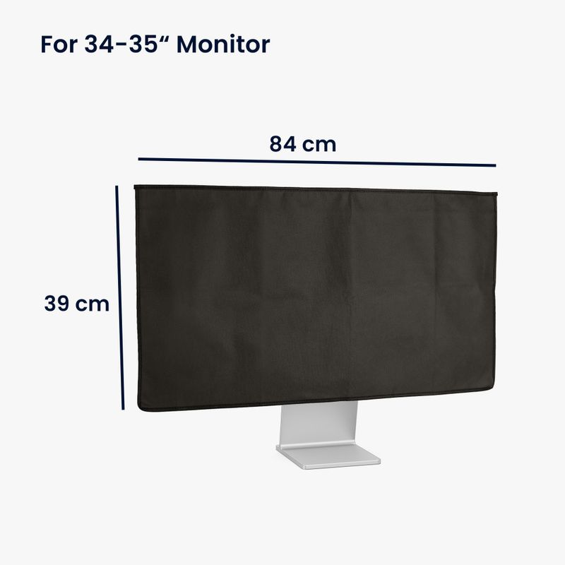 PC, gaming si accesorii - Desktop PC & monitoare - Accesorii monitoare - Husa Kwmobile 3in1 pentru monitor de 34-34 inch, Gri inchis, Plastic, KWM0000251Y001C - Infinity.ro