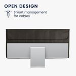 PC, gaming si accesorii - Desktop PC & monitoare - Accesorii monitoare - Husa Kwmobile 3in1 pentru monitor de 34-34 inch, Gri inchis, Plastic, KWM0000251Y001C - Infinity.ro