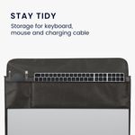 PC, gaming si accesorii - Desktop PC & monitoare - Accesorii monitoare - Husa Kwmobile 3in1 pentru monitor de 34-34 inch, Gri inchis, Plastic, KWM0000251Y001C - Infinity.ro