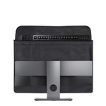 PC, gaming si accesorii - Desktop PC & monitoare - Accesorii monitoare - Husa pentru monitor de 27-28 inch, Kwmobile, Negru, Textil, 54393.01 - Infinity.ro