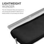 PC, gaming si accesorii - Periferice PC - Periferice Diverse - Husa tastatura Kwmobile pentru Logitech MK470, Negru, Neopren, KWM000018TN003C - Infinity.ro