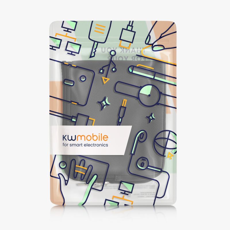 PC, gaming si accesorii - Periferice PC - Periferice Diverse - Husa tastatura Kwmobile pentru Logitech MK470, Negru, Neopren, KWM000018TN003C - Infinity.ro