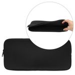 PC, gaming si accesorii - Periferice PC - Periferice Diverse - Husa tastatura Kwmobile pentru Logitech Mx Keys Mini Wireless, Negru, Neopren, 60254.01 - Infinity.ro
