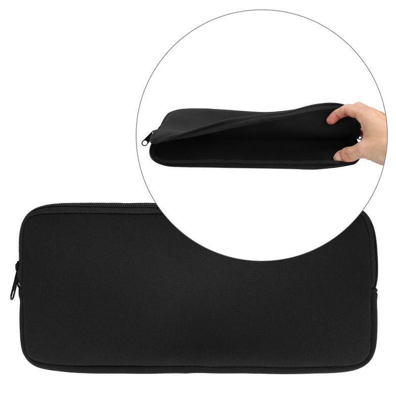 PC, gaming si accesorii - Periferice PC - Periferice Diverse - Husa tastatura Kwmobile pentru Logitech Mx Keys Mini Wireless, Negru, Neopren, 60254.01 - Infinity.ro