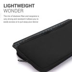 PC, gaming si accesorii - Periferice PC - Periferice Diverse - Husa tastatura Kwmobile pentru Logitech Mx Keys Mini Wireless, Negru, Neopren, 60254.01 - Infinity.ro