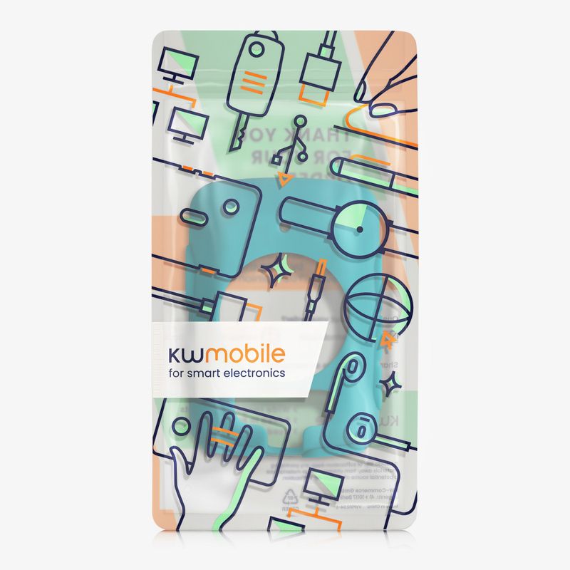 Sport si Outdoor - Ciclism - Accesorii pentru biciclete - Suporturi accesorii biciclete - Husa de protectie Kwmobile pentru Garmin Edge 520, Albastru, Silicon, 42268.80 - Infinity.ro