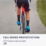 Sport si Outdoor - Ciclism - Accesorii pentru biciclete - Suporturi accesorii biciclete - Husa de protectie Kwmobile pentru Garmin Varia RTL515, Albastru inchis, Silicon, KWM000024US002C - Infinity.ro