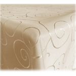 Casa si Gradina - Textile si covoare - Textile bucatarie - Fete de masa - Fata de masa cu ornament Jemidi, 110 x 220 cm, Crem, Poliester, 55264.16.06 - Infinity.ro