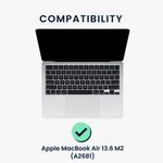 Laptop, Telefoane si Tablete - Laptopuri si accesorii - Piese laptop - Folii protectie si autocolante laptop - Autocolant tastatura Kwmobile pentru Apple MacBook Air M2 (2022), Multicolor, Plastic, KWM000025CP001C - Infinity.ro