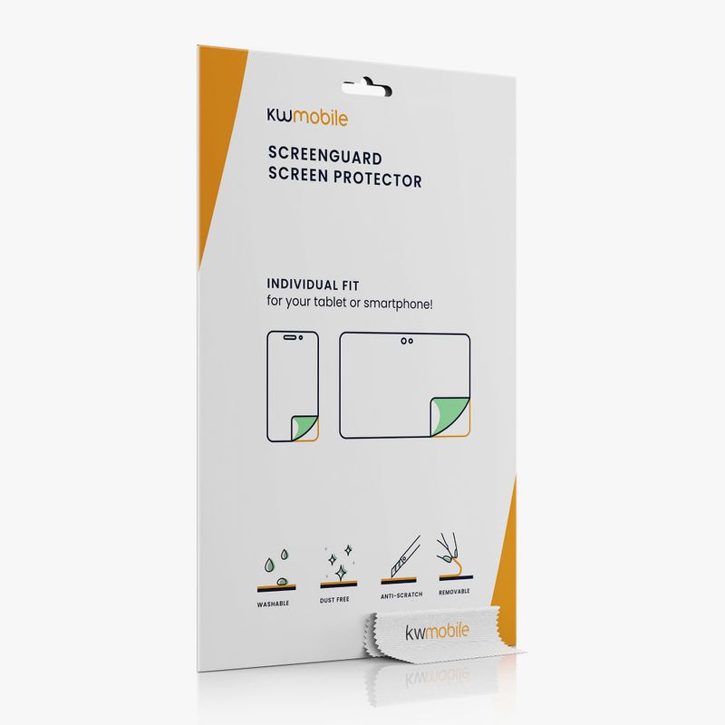 Laptop, Telefoane si Tablete - Laptopuri si accesorii - Piese laptop - Folii protectie si autocolante laptop - Folie de protectie mata pentru laptop Apple MacBook Pro 13"/MacBook Air 13" (since 2016), Kwmobile,, Plastic, 56207.2 - Infinity.ro