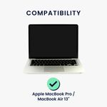 Laptop, Telefoane si Tablete - Laptopuri si accesorii - Piese laptop - Folii protectie si autocolante laptop - Folie de protectie mata pentru laptop Apple MacBook Pro 13"/MacBook Air 13" (since 2016), Kwmobile,, Plastic, 56207.2 - Infinity.ro