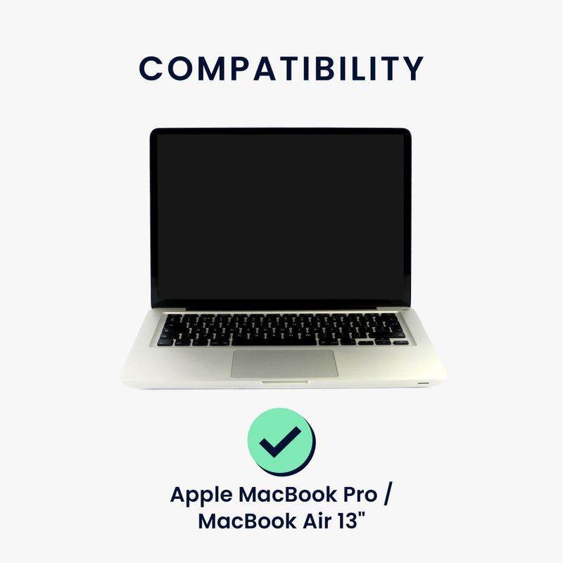Laptop, Telefoane si Tablete - Laptopuri si accesorii - Piese laptop - Folii protectie si autocolante laptop - Folie de protectie mata pentru laptop Apple MacBook Pro 13"/MacBook Air 13" (since 2016), Kwmobile,, Plastic, 56207.2 - Infinity.ro