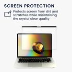 Laptop, Telefoane si Tablete - Laptopuri si accesorii - Piese laptop - Folii protectie si autocolante laptop - Folie de protectie mata pentru laptop Apple MacBook Pro 13"/MacBook Air 13" (since 2016), Kwmobile,, Plastic, 56207.2 - Infinity.ro