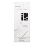 Laptop, Telefoane si Tablete/Laptopuri si accesorii/Piese laptop/Folii protectie si autocolante laptop - Husa pentru tastatura Apple MacBook Air 13.3" (2018-2020), Kwmobile, Negru, Silicon, 53983.01 - Infinity.ro