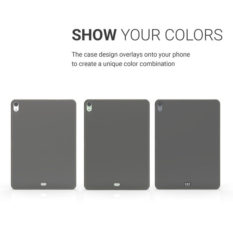 Laptop, Telefoane si Tablete - Tablete si accesorii tablete - Accesorii Tablete - Huse tablete - Husa pentru Apple iPad Air 4 (2020), Silicon, Negru, 53417.01 - Infinity.ro