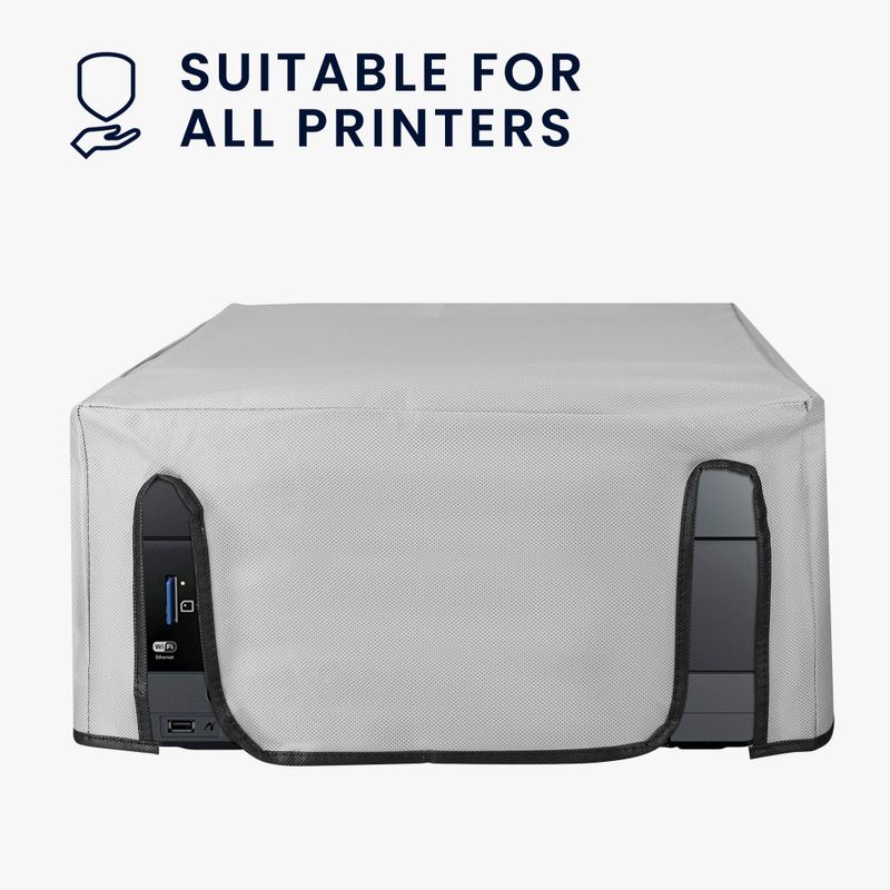 PC, gaming si accesorii - Imprimante, scanere & consumabile - Consumabile si accesorii - Accesorii imprimante - Husa Kwmobile pentru imprimanta Epson Expression Premium XP-7100, Gri deschis, Textil, KWM0000192E002C - Infinity.ro