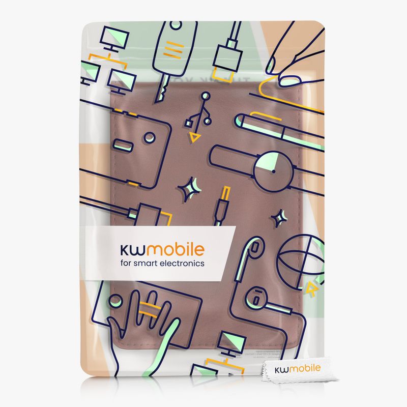 Laptop, Telefoane si Tablete - Ebook reader si accesorii - Accesorii eBook Reader - Husa Kwmobile pentru Kobo Clara 2E, Visiniu, Piele ecologica, KWM000017UI007C - Infinity.ro