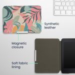 Laptop, Telefoane si Tablete - Ebook reader si accesorii - Accesorii eBook Reader - Husa Kwmobile pentru Amazon Kindle Paperwhite, Multicolor, Piele ecologica, KWM000007TD041C - Infinity.ro