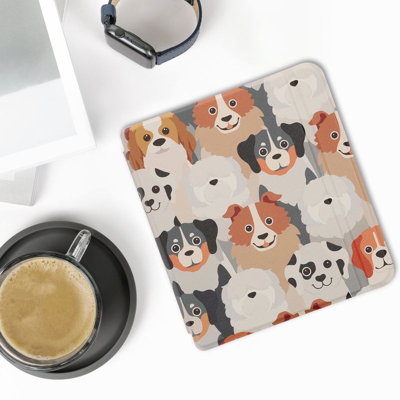 Laptop, Telefoane si Tablete - Ebook reader si accesorii - Accesorii eBook Reader - Husa Kwmobile pentru Kobo Libra 2, Multicolor, Piele ecologica, KWM0000198X017C - Infinity.ro