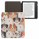 Laptop, Telefoane si Tablete - Ebook reader si accesorii - Accesorii eBook Reader - Husa Kwmobile pentru Kobo Libra 2, Multicolor, Piele ecologica, KWM0000198X017C - Infinity.ro