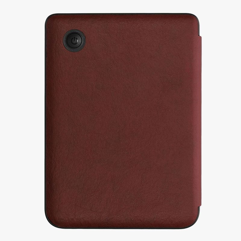 Laptop, Telefoane si Tablete - Ebook reader si accesorii - Accesorii eBook Reader - Husa Kwmobile pentru Kobo Clara 2E, Visiniu, Piele ecologica, KWM000017NQ010C - Infinity.ro