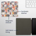 Laptop, Telefoane si Tablete - Ebook reader si accesorii - Accesorii eBook Reader - Husa Kwmobile pentru Amazon Kindle Oasis 10, Multicolor, Piele ecologica, KWM000010AE059C - Infinity.ro