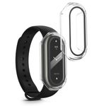 Laptop, Telefoane si Tablete - Wearables si gadgeturi - Wearables - Bratari fitness - Set 2 Huse complete Kwmobile pentru Xiaomi Mi Band 8, Transparent, Plastic, KWM0000206D002C - Infinity.ro