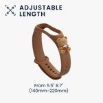 Laptop, Telefoane si Tablete - Wearables si gadgeturi - Wearables - Bratari fitness - Curea Kwmobile pentru Xiaomi Mi Band 4/Mi Band 3, Maro, Silicon, KWM0000253P002C - Infinity.ro