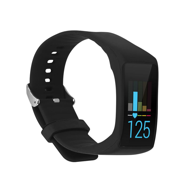 Laptop, Telefoane si Tablete - Wearables si gadgeturi - Wearables - Accesorii wearables - Curea pentru Polar A370 / A360, kwmobile, Silicon, Negru, 43571.01 - Infinity.ro
