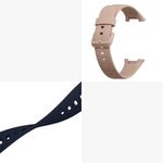 Laptop, Telefoane si Tablete - Wearables si gadgeturi - Wearables - Bratari fitness - Set 2 Curele Kwmobile pentru Xiaomi Mi Band 7 Pro, Negru/Crem, Silicon, 59602.06 - Infinity.ro