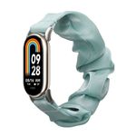 Laptop, Telefoane si Tablete - Wearables si gadgeturi - Wearables - Accesorii wearables - Curea Kwmobile pentru Xiaomi Mi Band 8, Verde, Bumbac, KWM0000252G002C - Infinity.ro