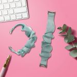 Laptop, Telefoane si Tablete - Wearables si gadgeturi - Wearables - Accesorii wearables - Curea Kwmobile pentru Xiaomi Mi Band 8, Verde, Bumbac, KWM0000252G002C - Infinity.ro
