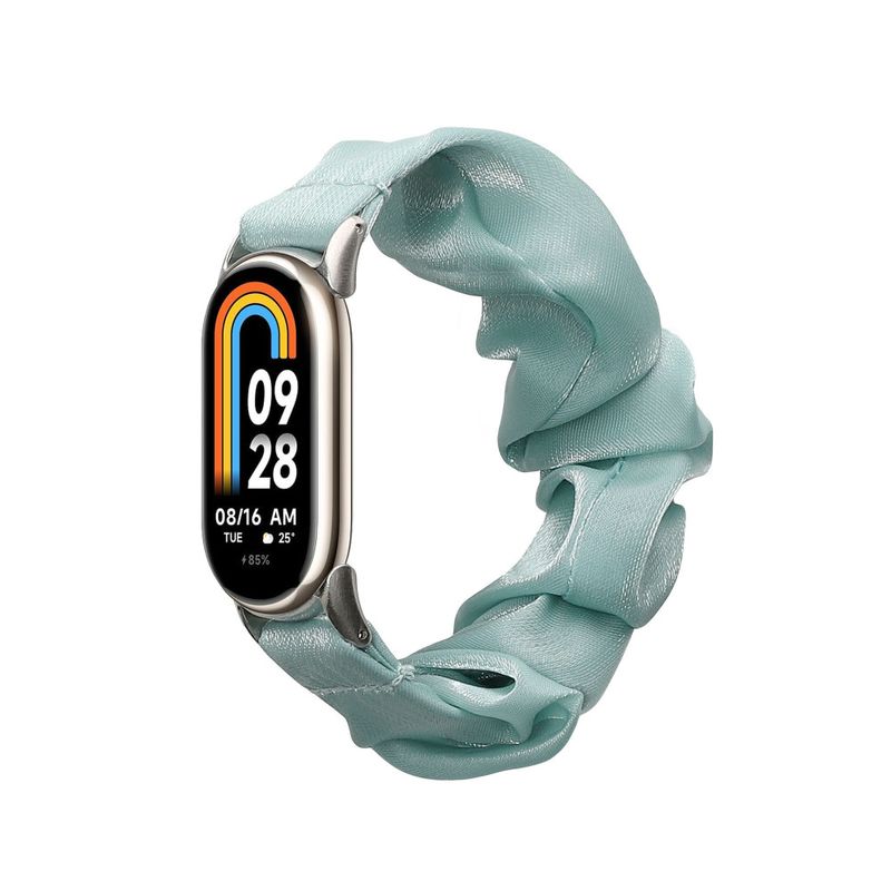 Laptop, Telefoane si Tablete - Wearables si gadgeturi - Wearables - Accesorii wearables - Curea Kwmobile pentru Xiaomi Mi Band 8, Verde, Bumbac, KWM0000252G002C - Infinity.ro