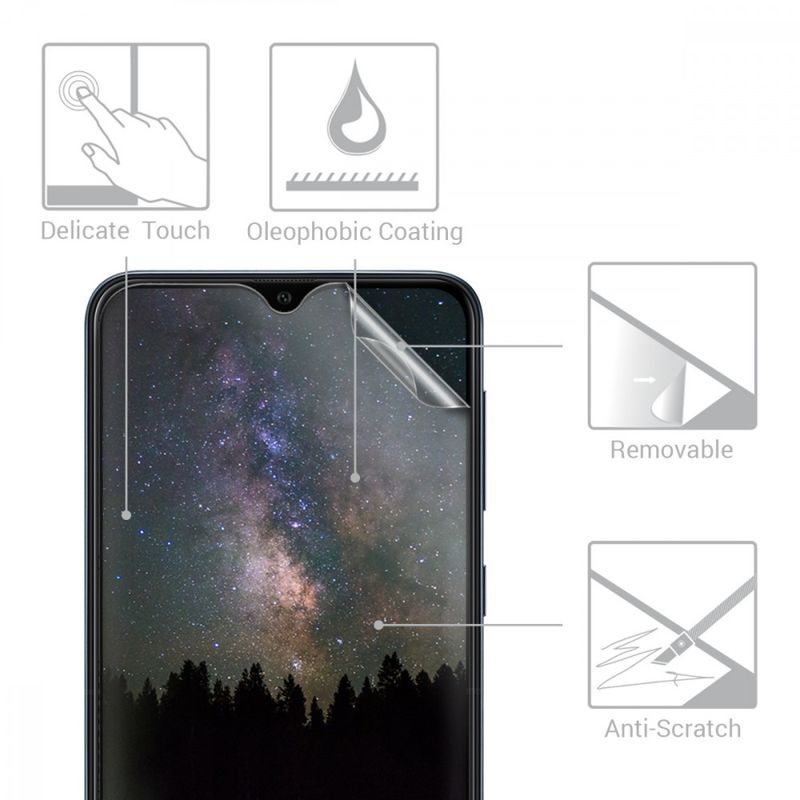 Laptop, Telefoane si Tablete - Telefoane mobile si accesorii - Accesorii Telefoane - Folii protectie telefoane - Set 3 folii de protectie pentru Samsung Galaxy A10, Kwmobile, Fata, Transparent, 49824.1 - Infinity.ro