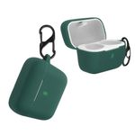 Laptop, Telefoane si Tablete - Wearables si gadgeturi - Wearables - Accesorii wearables - Husa pentru casti Sennheiser CX True Wireless, Kwmobile, Verde, Silicon, 55991.80 - Infinity.ro