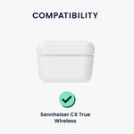 Laptop, Telefoane si Tablete - Wearables si gadgeturi - Wearables - Accesorii wearables - Husa pentru casti Sennheiser CX True Wireless, Kwmobile, Verde, Silicon, 55991.80 - Infinity.ro