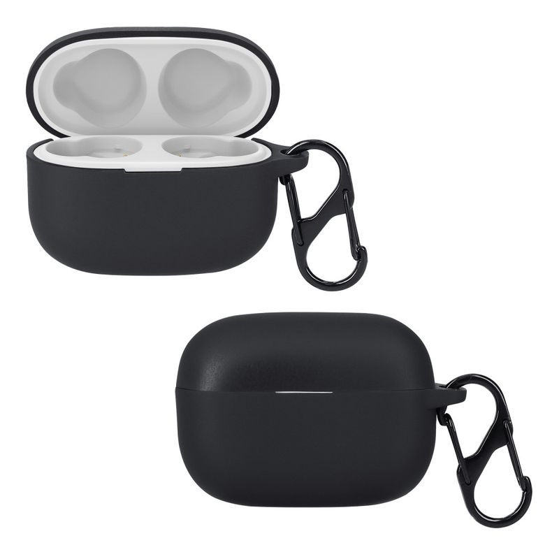 Laptop, Telefoane si Tablete - Wearables si gadgeturi - Wearables - Accesorii wearables - Husa pentru casti Sony LinkBuds S, Kwmobile, Negru, Silicon, 59038.01 - Infinity.ro
