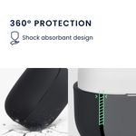Laptop, Telefoane si Tablete - Wearables si gadgeturi - Wearables - Accesorii wearables - Husa pentru casti Sony LinkBuds S, Kwmobile, Negru, Silicon, 59038.01 - Infinity.ro
