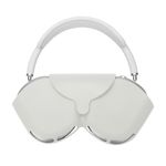 Laptop, Telefoane si Tablete - Wearables si gadgeturi - Wearables - Accesorii wearables - Husa kwmobile pentru Apple Airpods Max, Silicon, Alb, 59791.02 - Infinity.ro