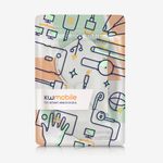 Laptop, Telefoane si Tablete - Wearables si gadgeturi - Wearables - Accesorii wearables - Husa kwmobile pentru Apple Airpods Max, Silicon, Alb, 59791.02 - Infinity.ro