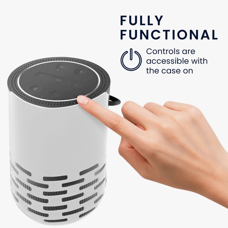 Laptop, Telefoane si Tablete - Wearables si gadgeturi - Wearables - Accesorii wearables - Husa Kwmobile pentru Bose Portable Home Speaker, Alb, Silicon, KWM000024SN003C - Infinity.ro