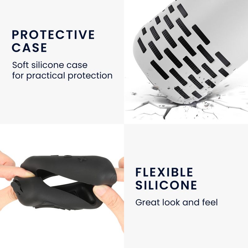 Laptop, Telefoane si Tablete - Wearables si gadgeturi - Wearables - Accesorii wearables - Husa Kwmobile pentru Bose Portable Home Speaker, Alb, Silicon, KWM000024SN003C - Infinity.ro