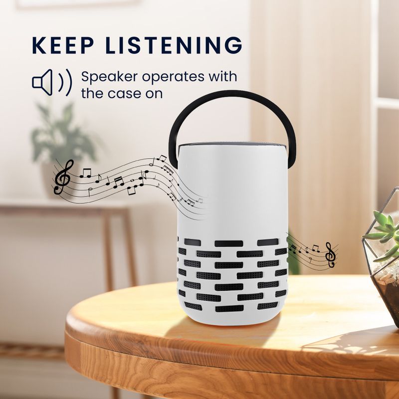 Laptop, Telefoane si Tablete - Wearables si gadgeturi - Wearables - Accesorii wearables - Husa Kwmobile pentru Bose Portable Home Speaker, Alb, Silicon, KWM000024SN003C - Infinity.ro