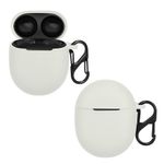 Laptop, Telefoane si Tablete - Wearables si gadgeturi - Wearables - Accesorii wearables - Husa kwmobile pentru Google Pixel Buds Pro, Silicon, Alb/Negru, 60099.02 - Infinity.ro