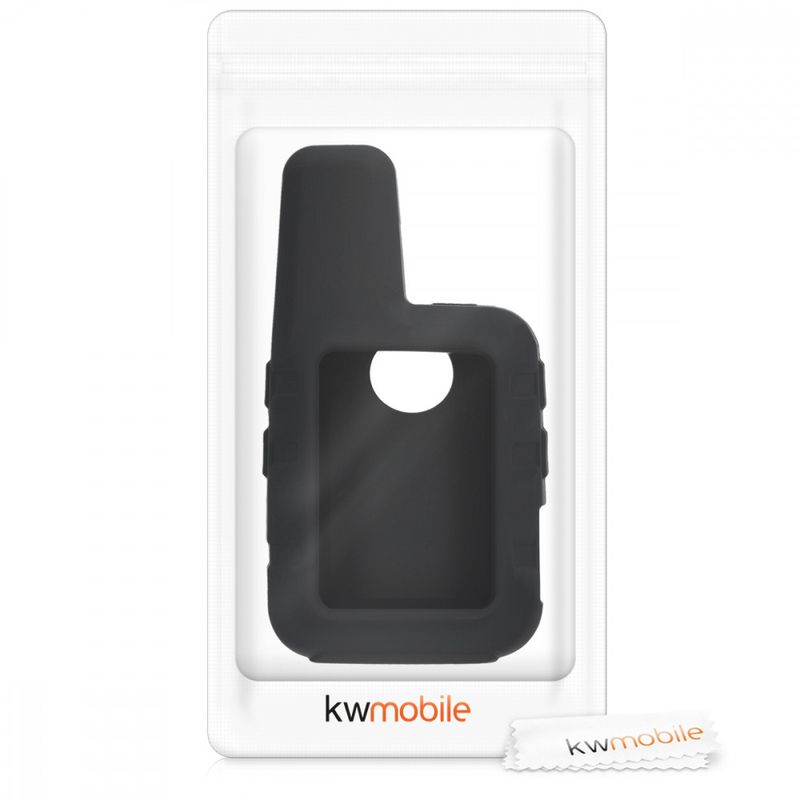 Laptop, Telefoane si Tablete - Wearables si gadgeturi - Gadgeturi - Dispozitive anti-pierdere - Husa de protectie pentru GPS Garmin inReach Mini, Kwmobile, Negru, Silicon, 48045.01 - Infinity.ro