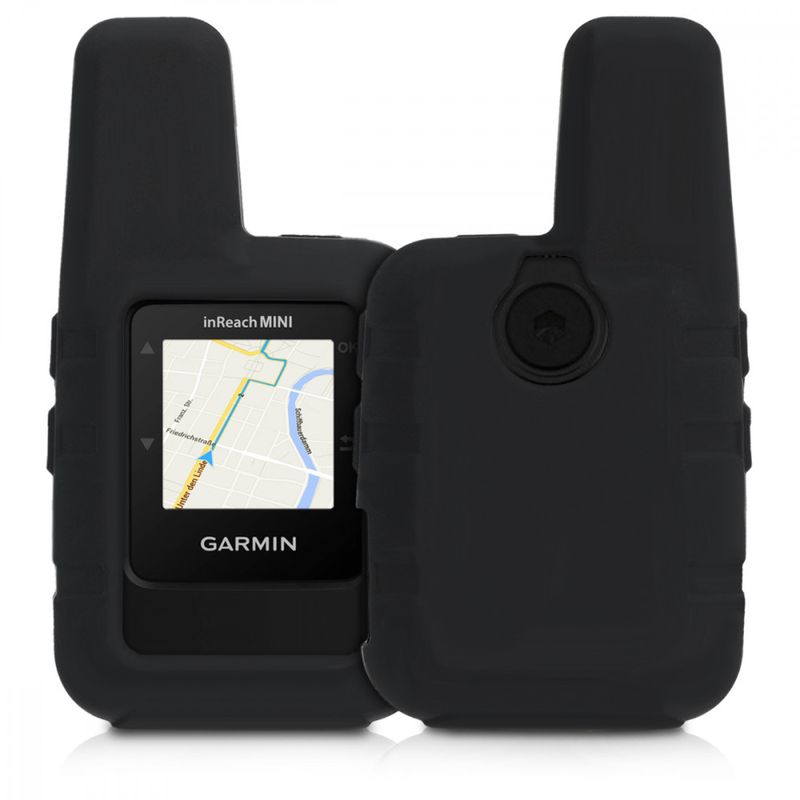 Laptop, Telefoane si Tablete - Wearables si gadgeturi - Gadgeturi - Dispozitive anti-pierdere - Husa de protectie pentru GPS Garmin inReach Mini, Kwmobile, Negru, Silicon, 48045.01 - Infinity.ro