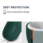 Laptop, Telefoane si Tablete - Wearables si gadgeturi - Wearables - Accesorii wearables - Husa pentru casti Anker Soundcore Life A3i, Kwmobile, Verde, Silicon, 59507.80 - Infinity.ro