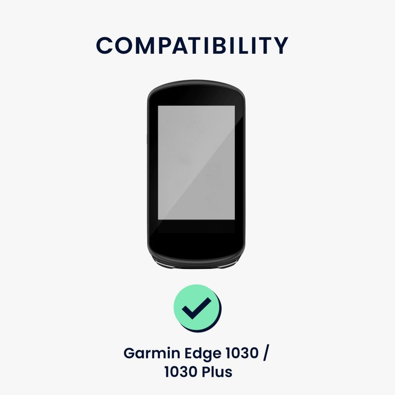 Laptop, Telefoane si Tablete - Wearables si gadgeturi - Gadgeturi - Dispozitive anti-pierdere - Husa de protectie pentru GPS Garmin Edge 1030/Edge 1030 Plus, Kwmobile, Verde, Silicon, 43314.07 - Infinity.ro